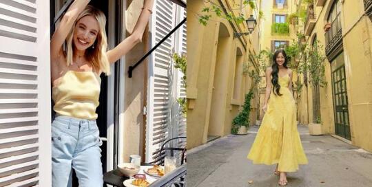 【穿搭笔记】女生夏日必学的「柠檬黄」配色穿搭！简单穿看起来就气色好IG想拍出阳光美照就靠它 美美日记,meimeiriji.com