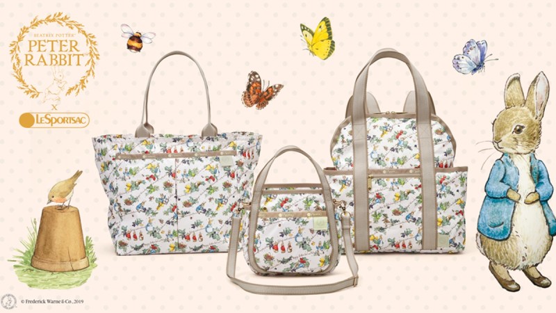 呼叫彼得兔迷！LeSportsac X Peter Rabbit联名系列开卖，价格全都整理好在这 美美日记,meimeiriji.com