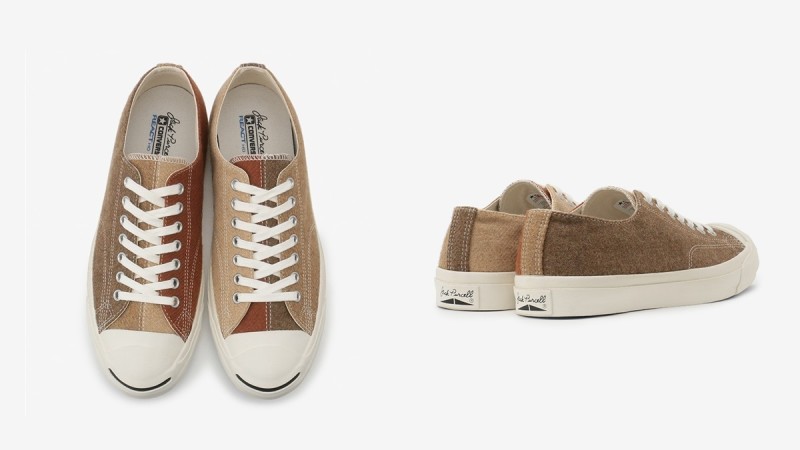 秋冬怎么能少这双！Converse「开口笑」JACK PURCELL帆布鞋推出温暖奶茶色、复古缤纷色 美美日记,meimeiriji.com