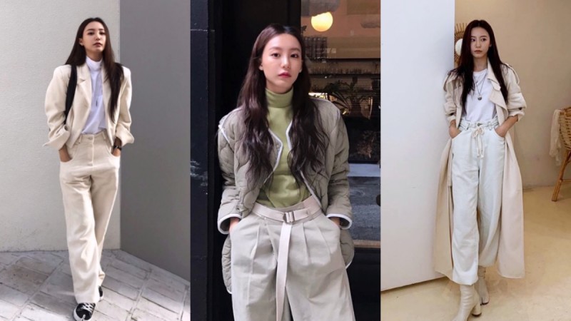 不仅外貌神似Krystal，穿搭实力也不输本人！个性韩妞Seon-Hye Jung的穿搭范本大解析 美美日记,meimeiriji.com