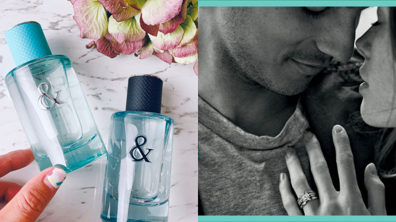 Tiffany & Co.全新对香！Tiffany蓝/墨黑瓶身刻印「&」logo 象征简洁充满力道的爱 美美日记,meimeiriji.com