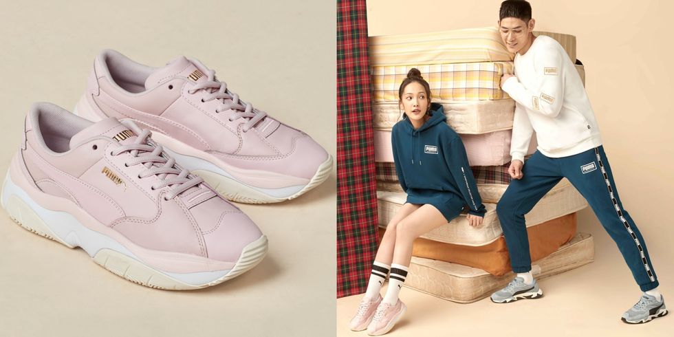 PUMA STORM 球鞋推出三款梦幻新配色！樱花粉、米白、雾蓝再次激起女孩们的少女心 美美日记,meimeiriji.com