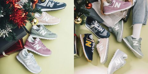 New Balance 996、574推出圣诞节限定配色球鞋！当情侣鞋或闺蜜鞋都适合又好搭 美美日记,meimeiriji.com