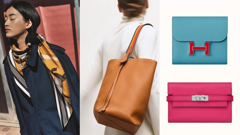 【HERMÈS 2019热卖TOP5】不能只知道凯莉包、柏金包，爱马仕小皮夹、图纹围巾也是超人气明星商品 美美日记,meimeiriji.com