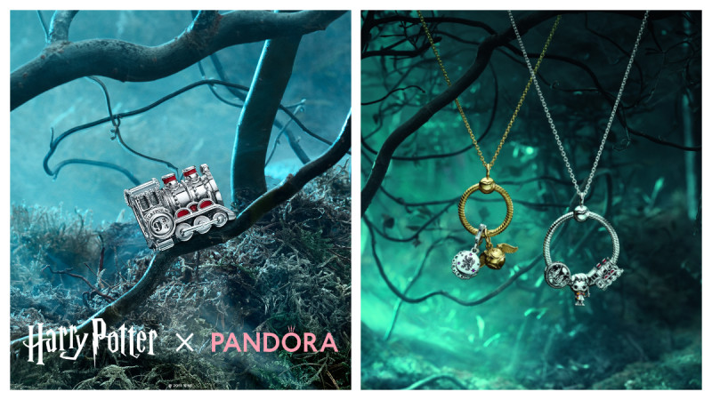 哈利波特迷看这里，Pandora 推出Harry Potter 系列珠宝，霍格华兹特列车、魔法学院、金探子、哈利波特、妙丽…串饰实在超可爱，每款都想收！ 美美日记,meimeiriji.com