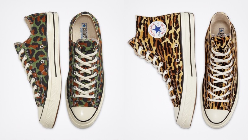 潮流迷必入手！CONVERSE X WACKO MARIA X INVINCIBLE三方联名，打造橄榄色迷彩印花Chuck 70s鞋款 美美日记,meimeiriji.com