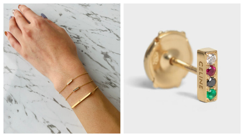 【试戴报告】CELINE推出高级珠宝系列，小巧精致的设计抢搭daily wear 珠宝主流，每天配戴超时髦！ 美美日记,meimeiriji.com