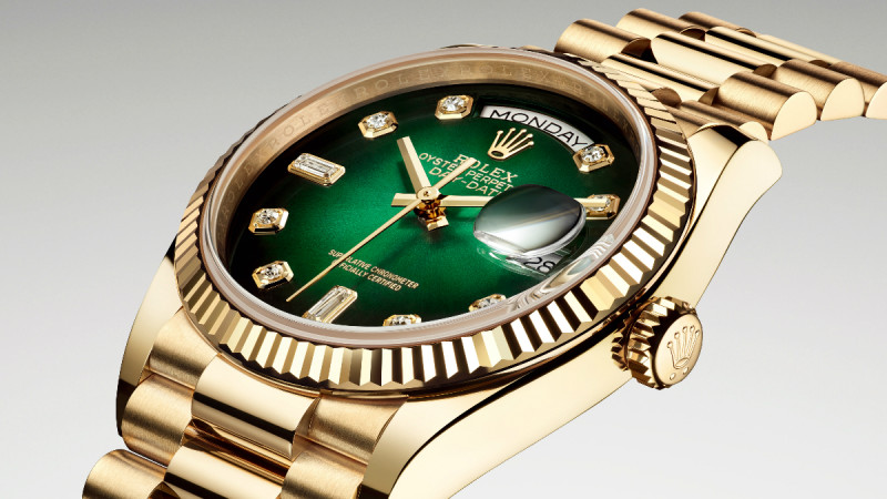 劳力士经典腕表Day-Date 36 绽放腕间的华丽风采 美美日记,meimeiriji.com