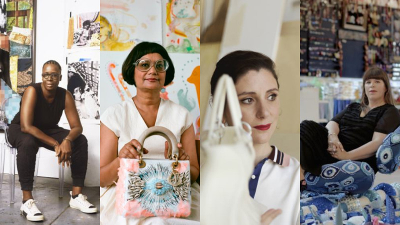 5E0B4DACECE1E1577799084.jpeg 翻转你对于Lady Dior黛妃包的想像,Lady Dior Art#4 艺术家系列展现超强设计女力! 美美日记,meimeiriji.com