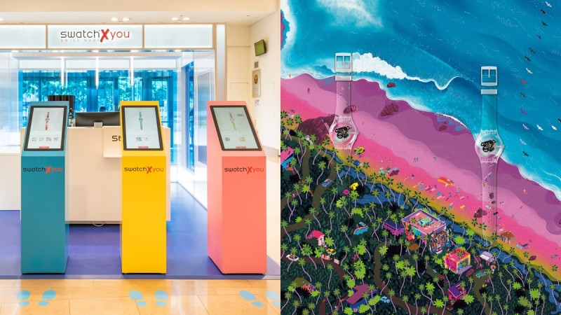 只需15分钟就能拿到！Swatch X You订制快闪店再次登场，设计专属手表重点价格很可以 美美日记,meimeiriji.com