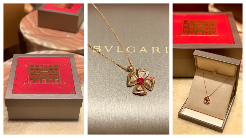 【试戴报告】这礼盒太美！BVLGARI 宝格丽推出农历新年限定款，超喜气红色包装让妳好运一整年！ 美美日记,meimeiriji.com