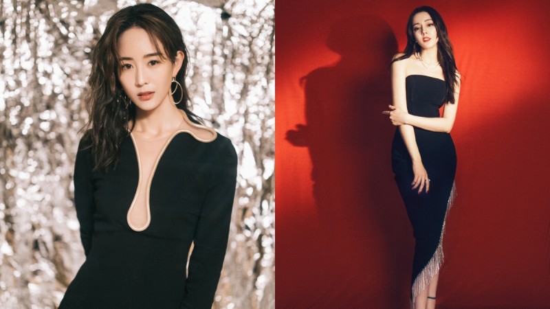 5E1D4DD2339D51578978770.jpeg 小黑礼服心机剪裁大PK!张钧宁深U领挖到高腰炫美胸迪丽热巴斜裁裙摆大露铅笔腿 美美日记,meimeiriji.com