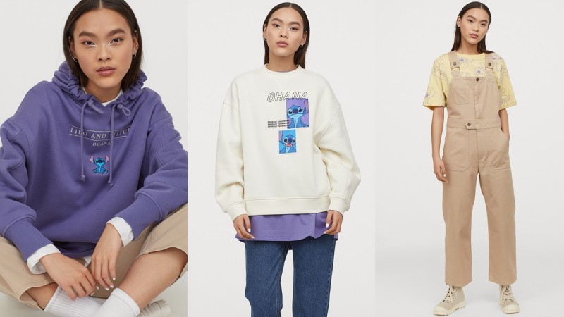 完整价格都整理好！H&M联手迪士尼人气角色史迪奇，推出大学T、牛仔裤、工装外套等联名商品 美美日记,meimeiriji.com