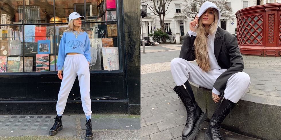 【穿搭笔记】别再说我穿睡裤出门！IG潮人最近都疯「灰棉裤」穿搭用居家运动裤穿出慵懒时髦感 美美日记,meimeiriji.com