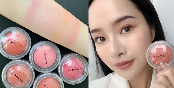 MAC推出第一款「奶冻腮红」！Q弹质地轻轻晕染出自然红晕～#Grand美炸绝对是爆红黑马色啊 美美日记,meimeiriji.com