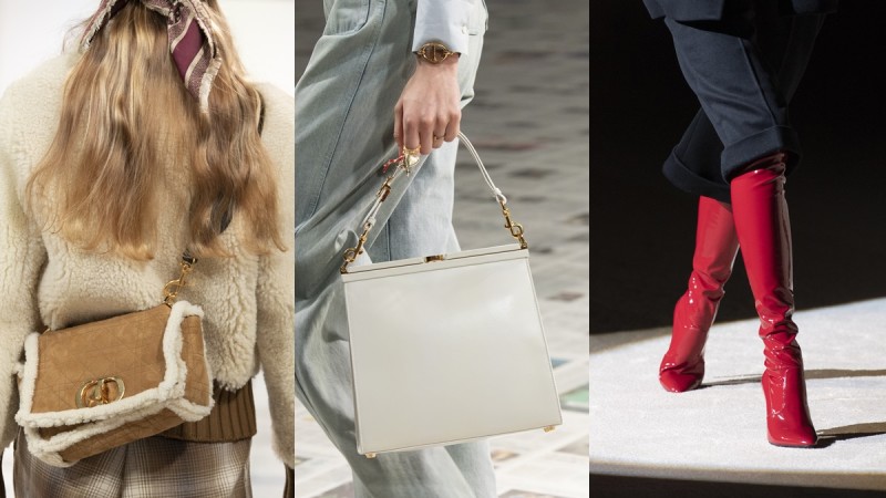 001.jpeg 2020秋冬巴黎时装周|Dior全新复古手提包亮相、圣罗兰漆皮长靴太生火...最HOT亮点配件都在这 美美日记,meimeiriji.com