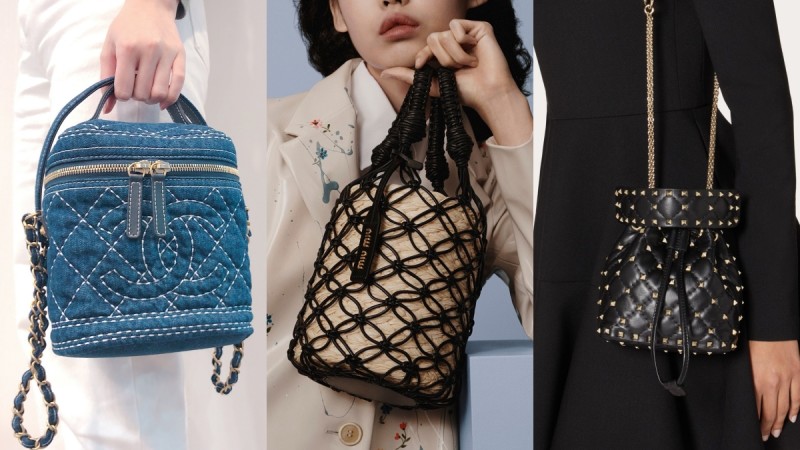 01.jpeg 2020春夏最可爱的「水桶包」总盘点!香奈儿丹宁好俏皮、VALENTINO铆钉适合酷女孩、MIU MIU藤编款野餐必备 美美日记,meimeiriji.com