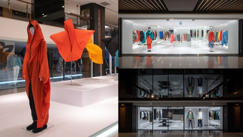 ISSEY MIYAKE三宅家族大举进驻丽晶精品，一口气开3间店共120坪，男女装分开，「男友专区」再也不是滑手机专区啰～ 美美日记,meimeiriji.com