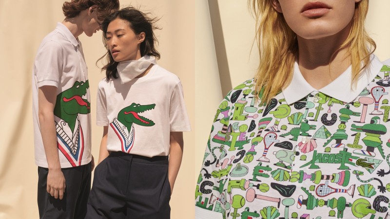 经典鳄鱼变童趣！LACOSTE一次携手3位艺术家推出CROCOSERIES艺术家联名系列 美美日记,meimeiriji.com