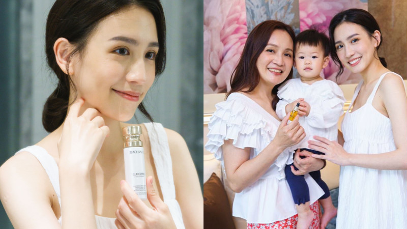 一家三代都好美！IG最红的少女妈妈蔡昕言给女儿的美容忠告：「要像照顾豆腐一样照顾自己的脸！皮肤澎润干净的女人最美！」 美美日记,meimeiriji.com