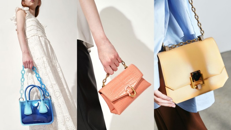 Charles＆Keith「链条系」包款夏日5选！《小红书》热议雾感链带新一季进化成「复古仿旧小金链」 美美日记,meimeiriji.com