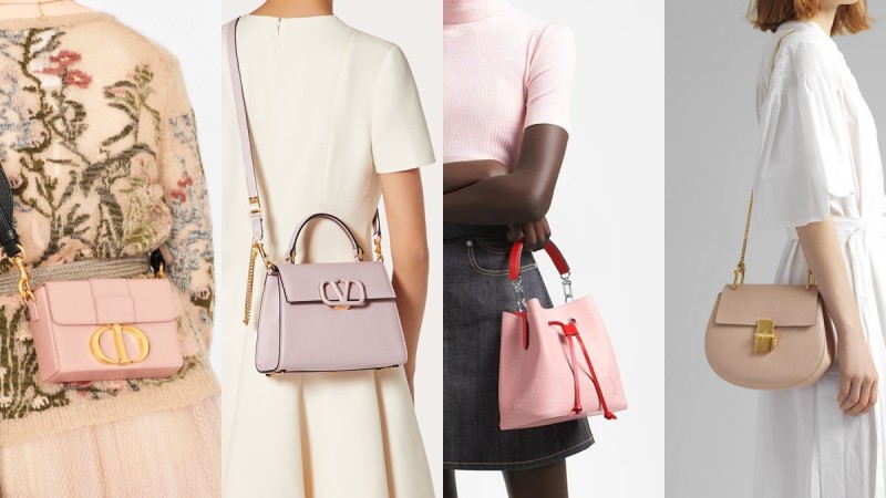 Dior、Valentino、LV、Chloe…各大精品牌樱雾粉手袋推荐，背上就是春夏最浪漫的仙气感 美美日记,meimeiriji.com