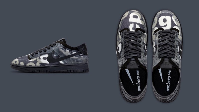 终于在台湾上架！Nike X COMME des GARÇONS推出限量联名鞋款Dunk Low，半透明鞋身实在太帅 美美日记,meimeiriji.com