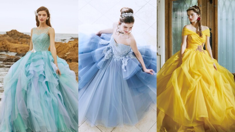 迪士尼官方唯一授权婚纱品牌Kuraudia！一系列浪漫公主婚纱实现你儿时的愿望 美美日记,meimeiriji.com