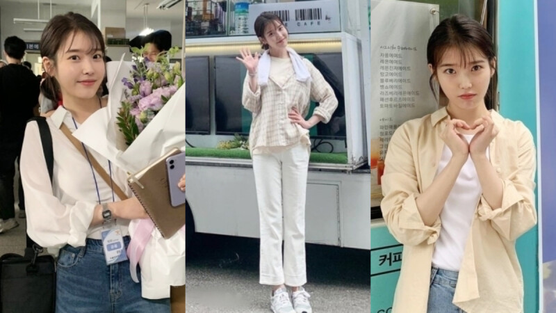 小资女里边请，跟IU 学习4 种好人缘「衬衫穿搭」，让男女老少都被你征服！ 美美日记,meimeiriji.com