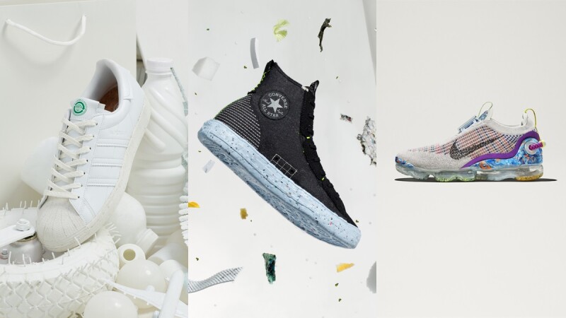 拿垃圾废料再做新鞋！Nike、Converse、adidas都推出环保球鞋，为地球进一份心力 美美日记,meimeiriji.com