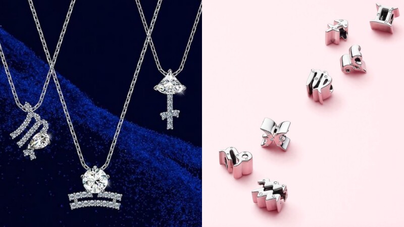 星座迷注意！Swarovski、Pandora、APM Monaco...等轻珠宝品牌推出星座符号饰品，精致又有个性，让人全部都想收！ 美美日记,meimeiriji.com