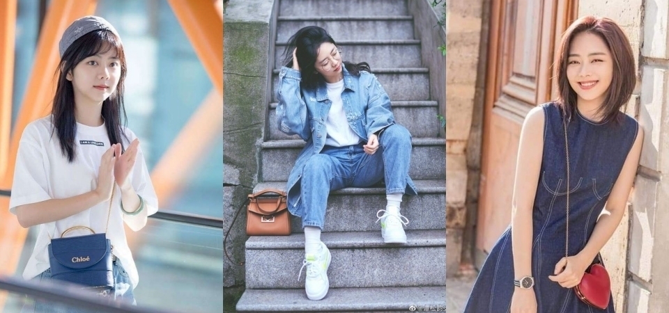 《以家人之名》女主「谭松韵」甜萌惹人疼！私下最爱牛仔穿搭，4 种风格让你拥有李尖尖的清新魅力！ 美美日记,meimeiriji.com