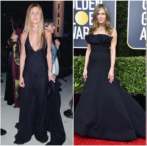 20年来都穿小黑裙！珍妮佛安妮斯顿登2020艾美奖又穿「制服」盘点珍姐一身黑踩红毯无数时刻 美美日记,meimeiriji.com