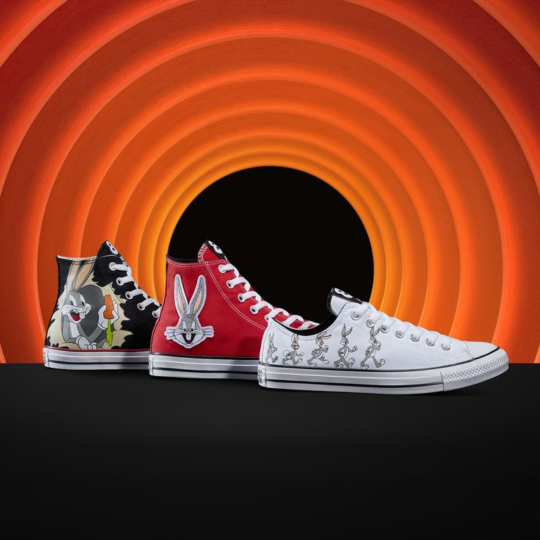 CONVERSE与兔宝宝80周年联名超可爱！毛毛帆布鞋、兔巴哥印花T 细节满满太值得收藏 美美日记,meimeiriji.com