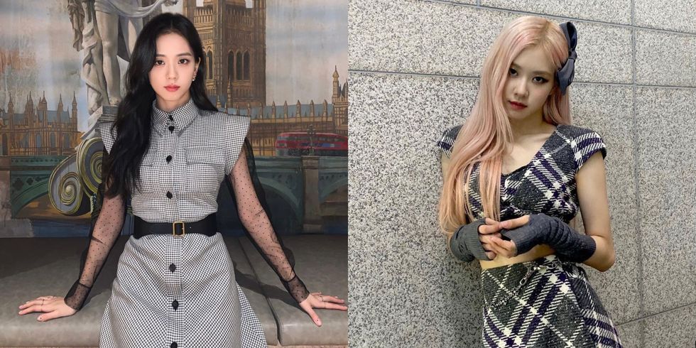 秋冬必备经典格纹6种穿法！跟着秀智、BLACKPINK这样穿格子裙轻松换季又时髦 美美日记,meimeiriji.com