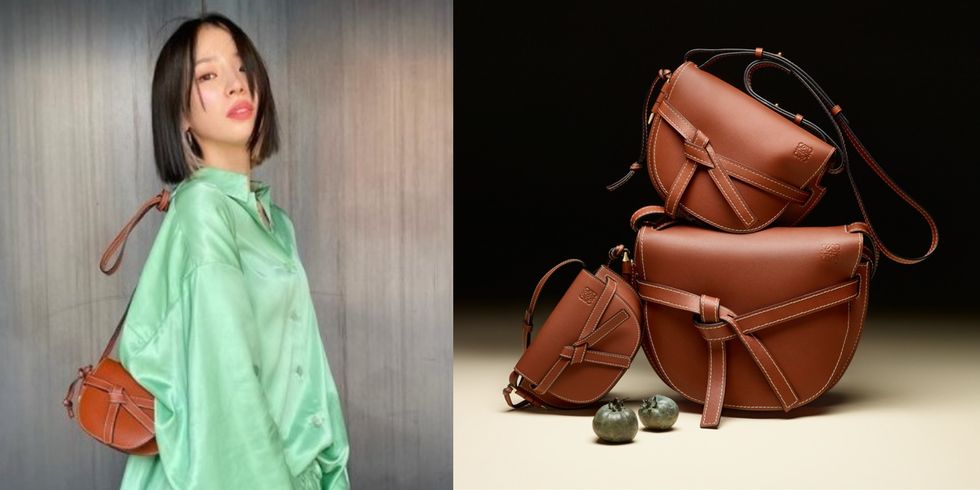 终于可入手甜价！LOEWE魅力包款Gate系列三大爆款盘点，珍稀材质堪称必收 美美日记,meimeiriji.com