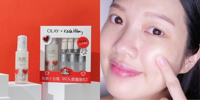 年末大破产也还是能有用风格专柜级保养品的命！编辑盲测OLAY联名款「光感小白瓶」一个月竟白得匀亮透光，增量版更让CP值直线升高～ 美美日记,meimeiriji.com