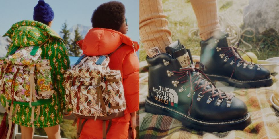 Gucci X The North Face 联名系列抢先看！羽绒外套、后背包、登山靴...户外露营穿搭单品太时髦 美美日记,meimeiriji.com