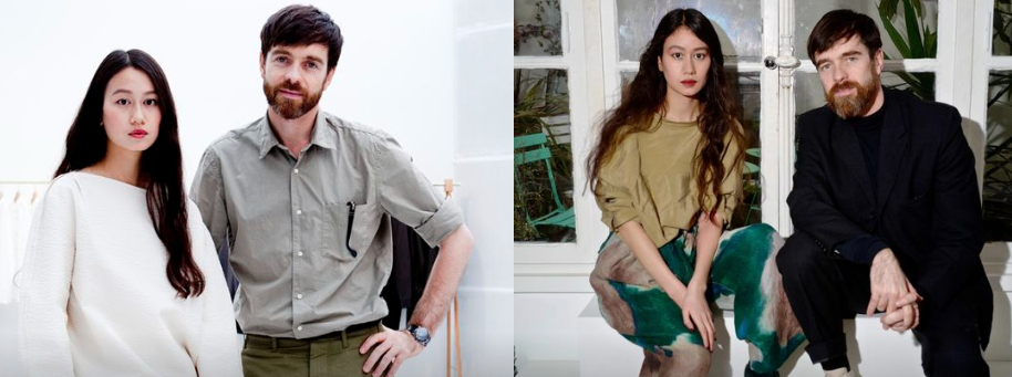 最会穿的设计师情侣档!Christophe Lemaire 与Sarah Linh Tran 的低调质感「情侣穿搭」示范! 美美日记,meimeiriji.com