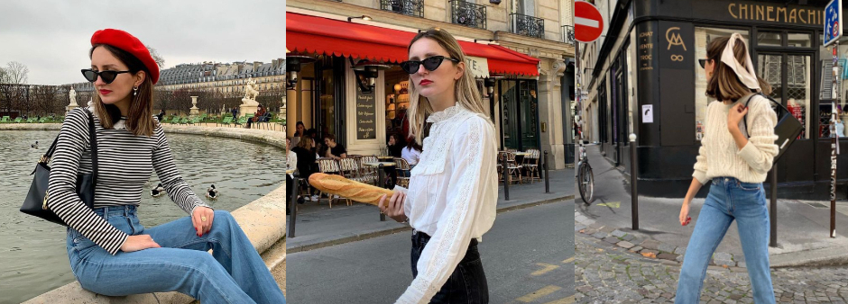 一窥巴黎女人的「法式穿搭」哲学!针织衫、贝雷帽、牛仔裤必备,这3 个小细节更是精致关键! 美美日记,meimeiriji.com