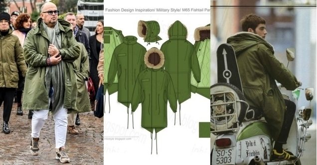 原来军、工装细节差这么多!加码M65 Parka、连身工作裤穿搭 美美日记,meimeiriji.com