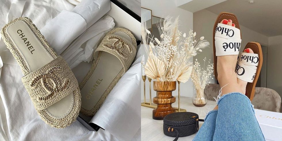 居家、外出都时尚！10大品牌「时髦平底拖鞋」推荐，Hermes、Dior、香奈儿款式一次看 美美日记,meimeiriji.com