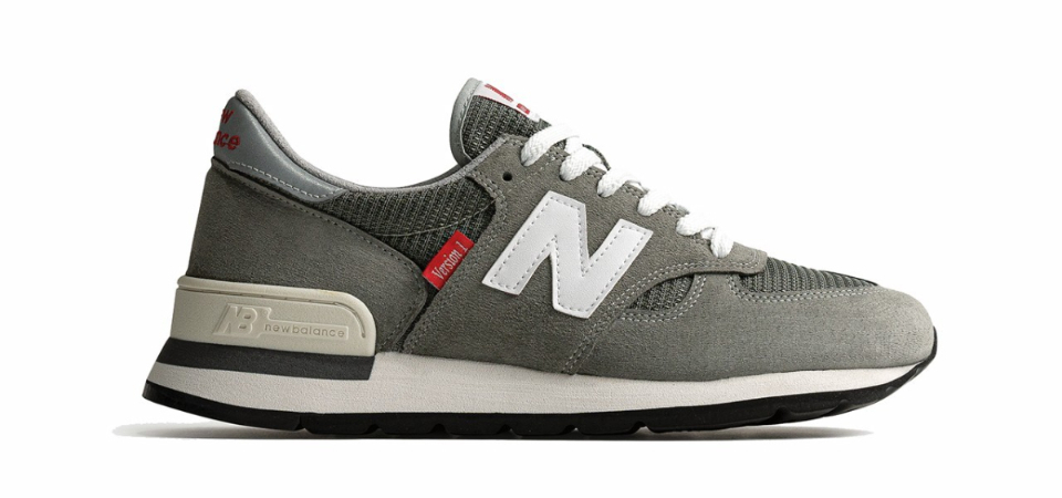 老爹鞋的「老爹」！New Balance 990v1「MADE」系列正式登场，经典鞋款重新诠释！ 美美日记,meimeiriji.com