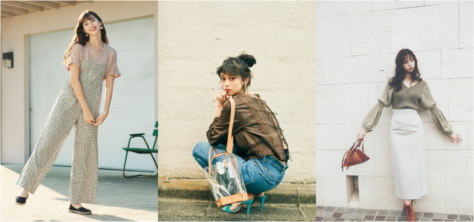 日杂御用模特「中条彩未」私服穿搭是LookBook 吧，小细节穿出日系透明感，清新气质让桃花朵朵开 美美日记,meimeiriji.com