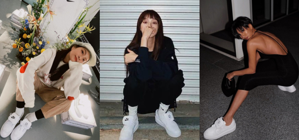 权志龙X Nike 联名鞋款Kwondo 1 女生穿也帅到炸裂，名人教你穿出微辛、休闲风格，百搭到逼人入手！ 美美日记,meimeiriji.com