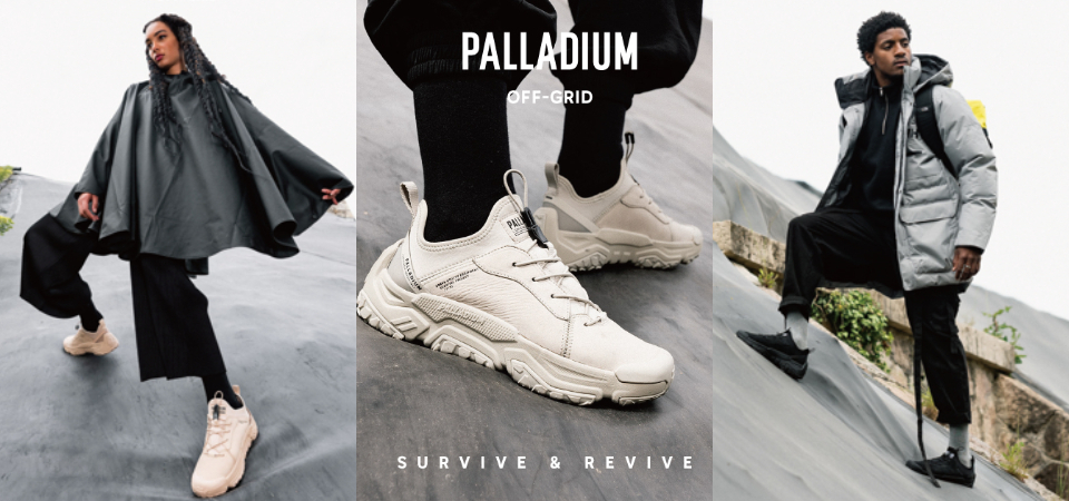 秋冬穿搭配双帅鞋吧！PALLADIUM「OFF - GRID 轮胎潮鞋」轻量又耐操，绝美迷雾色、高质感磨砂牛皮相见恨晚！ 美美日记,meimeiriji.com