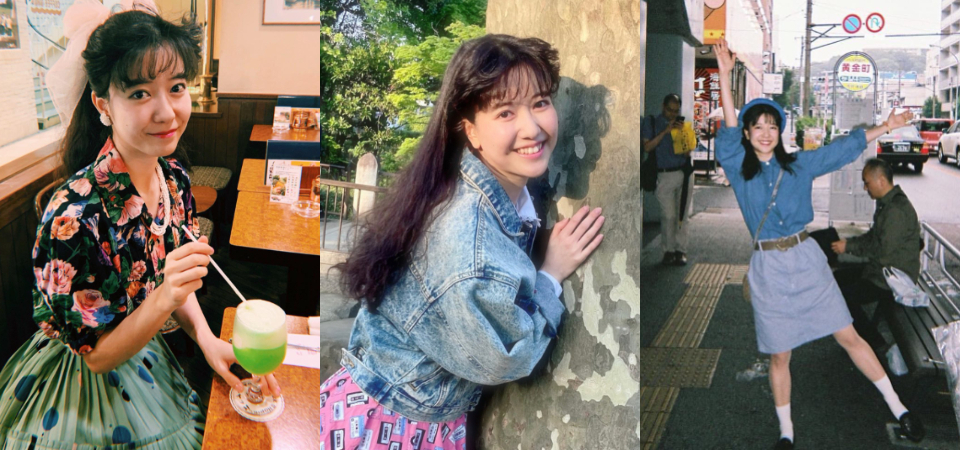真的不是穿越时空？日本女生marie 天天穿上80s' 复古穿搭，靠这些关键别致又迷人 美美日记,meimeiriji.com
