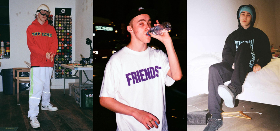 卖自创球鞋给A$AP Rocky、跟Prada 推限量鞋， 新锐艺术家Cassius Hirst 的街头穿搭真的很欠学 美美日记,meimeiriji.com