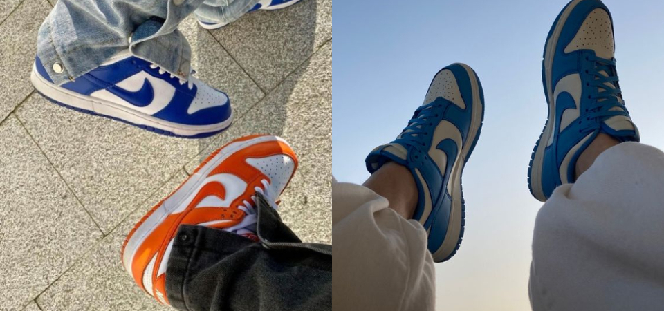 Nike Dunk 別只知道熊貓配色，這 3 雙清爽系「藍白配色」的 Dunk 也不賴 ！ 美美日记,meimeiriji.com