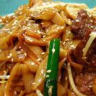 越南生牛肉炒河粉